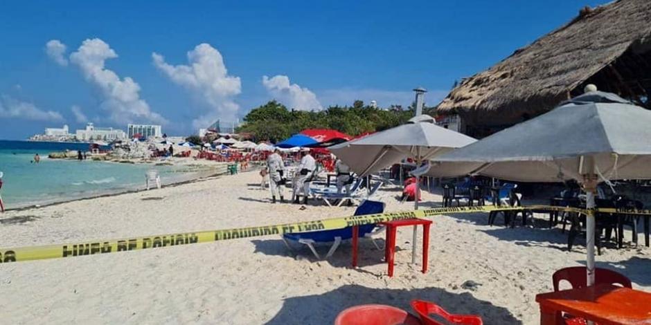 La Fiscalía de Quintana Roo ya abrió una carpeta de investigación por el asesinato de dos hombres en Playa Tortugas