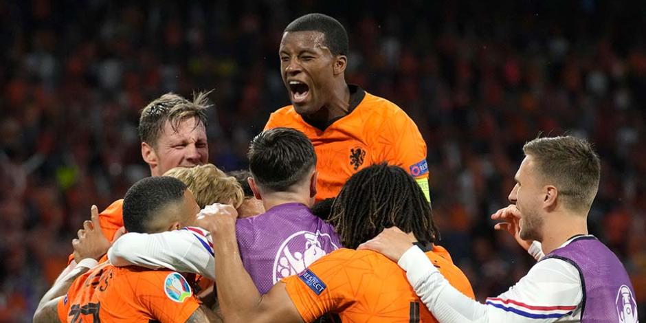 Holanda vence a Ucrania en su primer duelo de la Eurocopa 2021.
