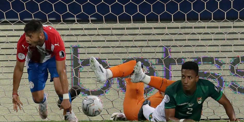 Paraguay derrotó a Bolivia en el arranque de la Copa América.