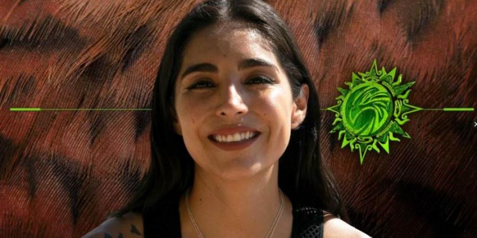 Tania Niebla es integrante de los Halcones en Survivor México