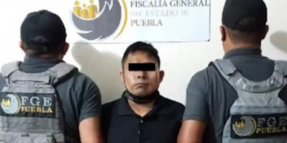 Felipe "N". alias “El Pirulí”, será trasladado a Puebla donde será puesto a disposición de la autoridad judicial.