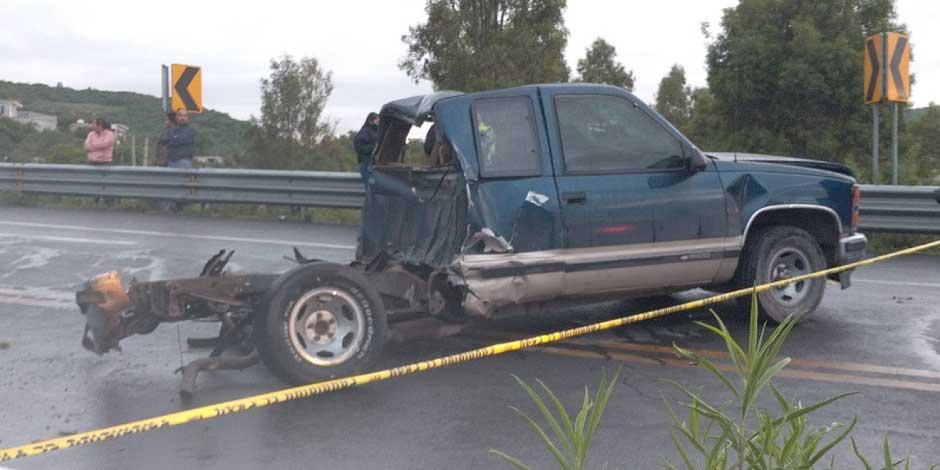 Accidente carretero deja siete muertos y un herido