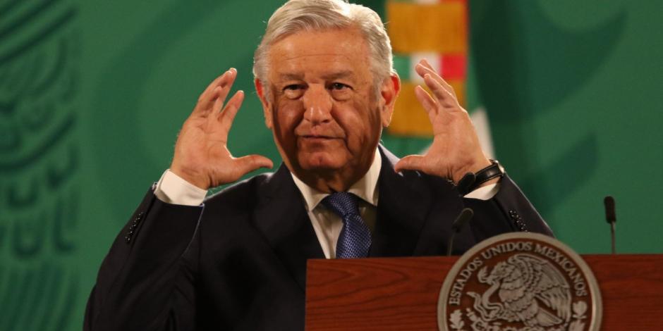 Andrés Manuel López Obrador (AMLO), presidente de México, el 21 de junio de 2021.