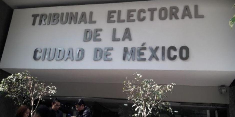 El Tribunal Electoral de la Ciudad de México en foto de archivo.