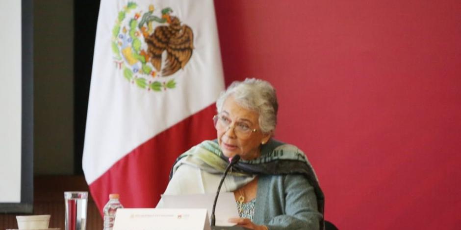 Olga Sanchez Cordero Dejara Gobernacion Para Reintegrarse Al Senado [ 470 x 940 Pixel ]