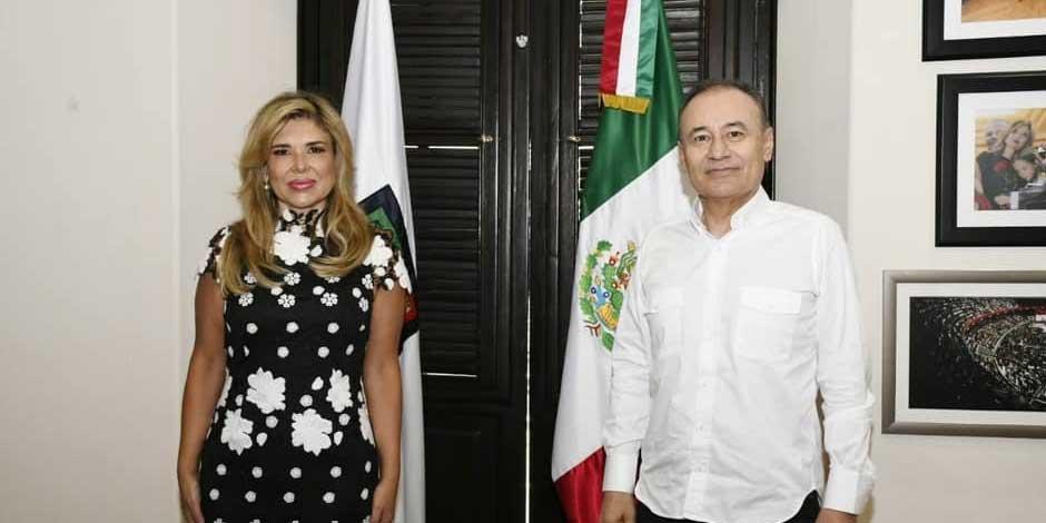 El gobernador electo, Alfonso Durazo, y la gobernadora Claudia Pavlovich, inician formalmente el proceso de transición.
