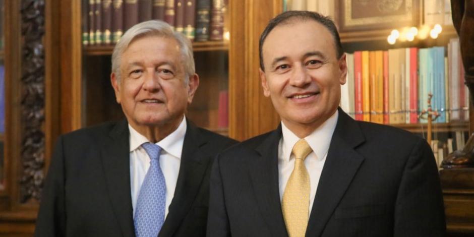 Alfonso Durazo sostuvo una reunión de trabajo con el Presidente Andrés Manuel López Obrador.
