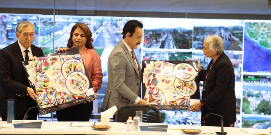 La titular de la Secretaría de Gobernación, Olga Sánchez Cordero, y el gobernador Omar Fayad visitaron las instalaciones del Centro de Justicia para Mujeres del Estado de Hidalgo (CJMH).
