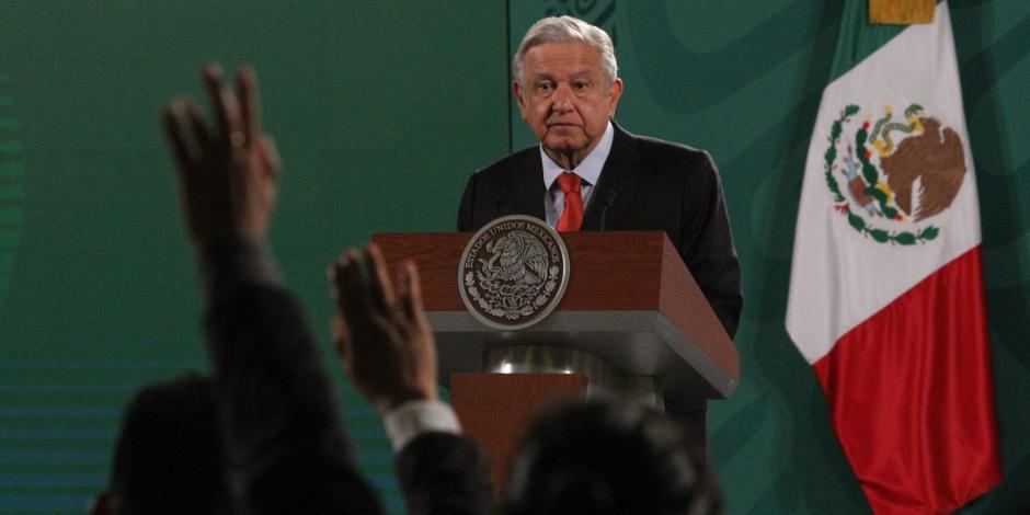Andrés Manuel López Obrador (AMLO), presidente de México, el 25 de junio de 2021.