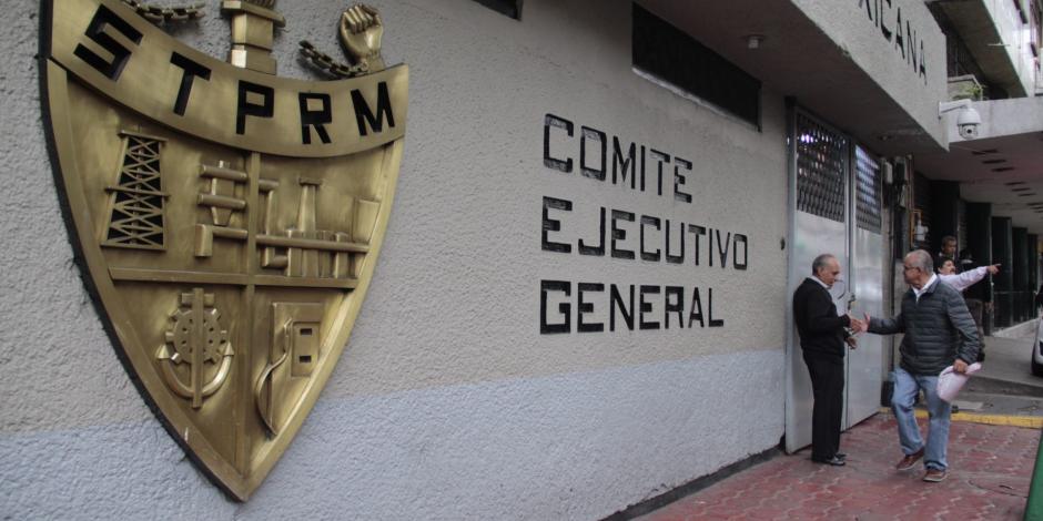 Instalaciones del Comité Ejecutivo General del Sindicato de Trabajadores Petroleros de la República Mexicana (STPRM).