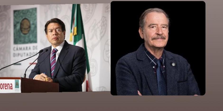 Mario Delgado vs Vicente Fox