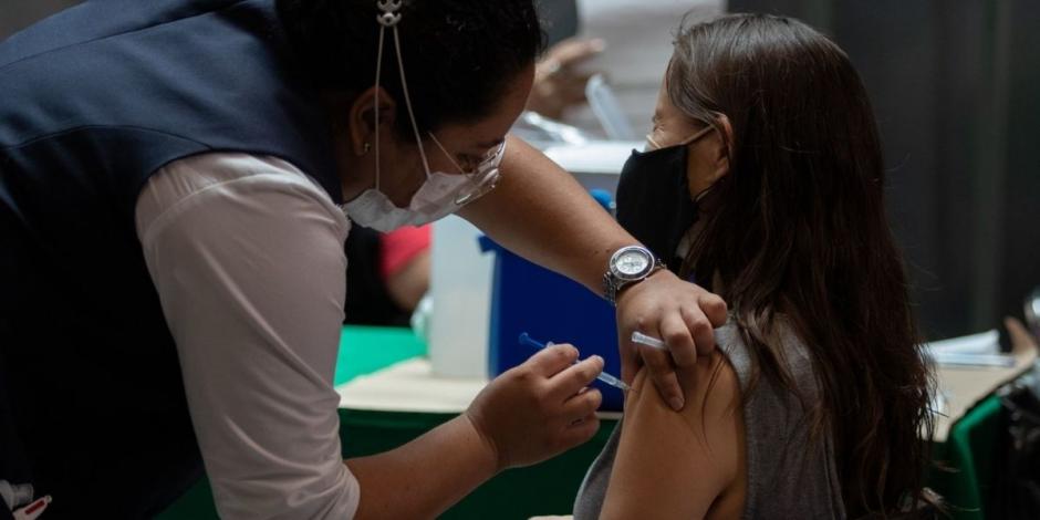 Jornada de vacunación contra COVID-19 en la Ciudad de México.