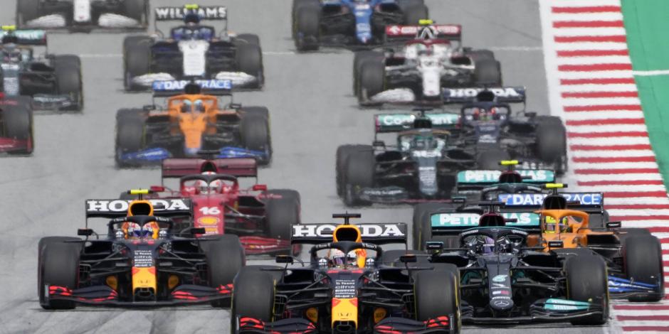 Una imagen de la carrera del Gran Premio de Estiria de la F1