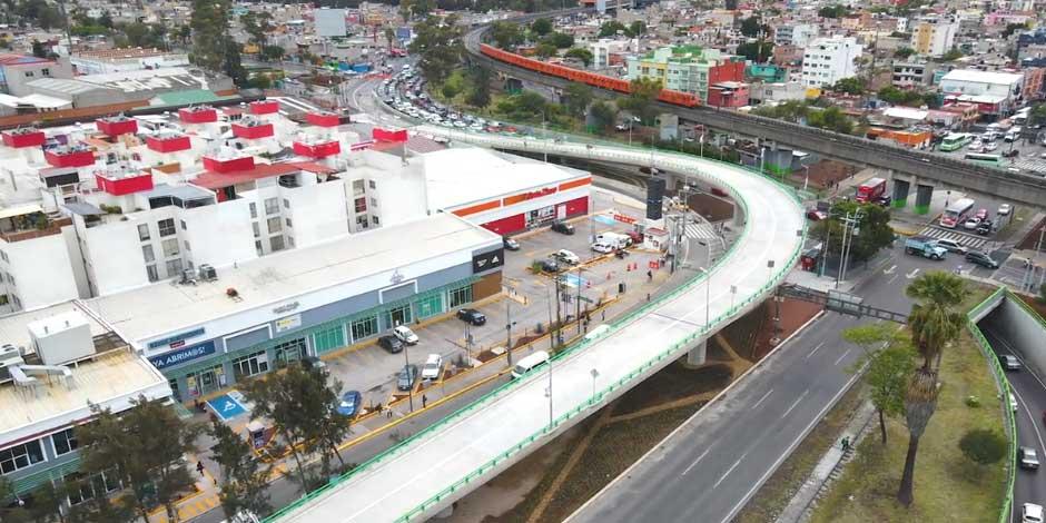 CDMX estrena puente vehicular Viaducto Río de la Piedad-Zaragoza