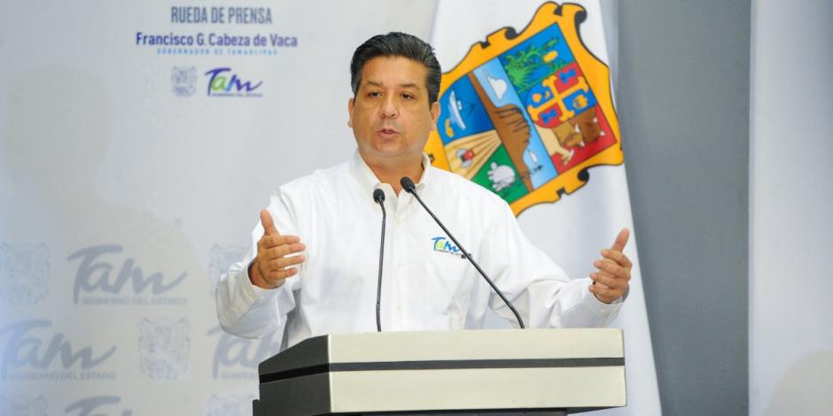 En la imagen de archivo, el gobernador de Tamaulipas, Francisco García Cabeza de Vaca