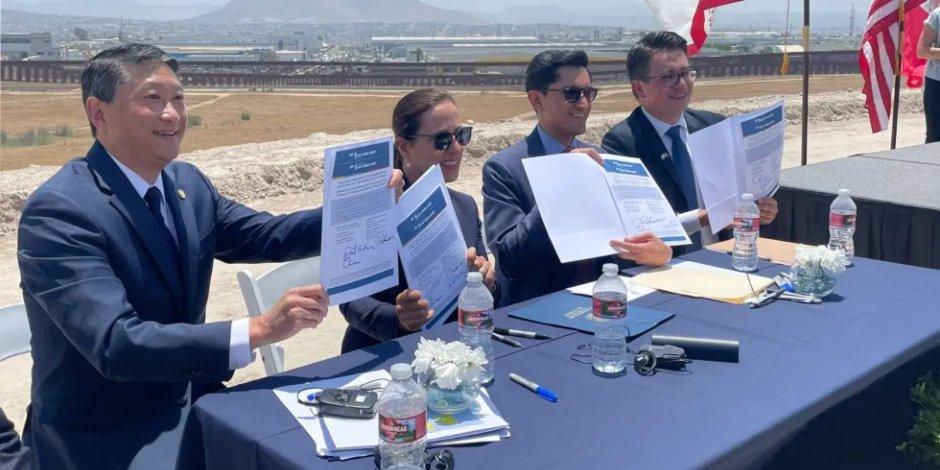 Se planea la construcción de un nuevo cruce fronterizo de vocación mixta en la región Tijuana-San Diego, aproximadamente a 3.2 Km al este del puerto fronterizo existente Mesa de Otay-Otay I.
