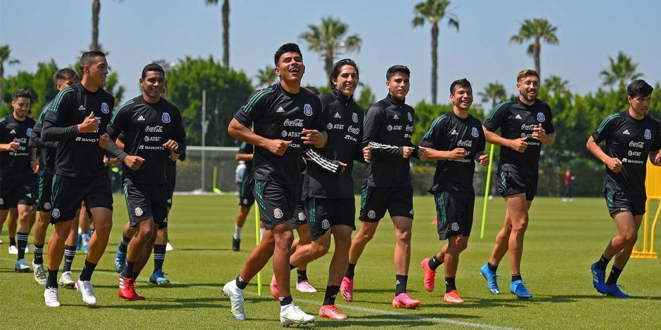La Selección Mexicana se prepara para la Copa Oro.
