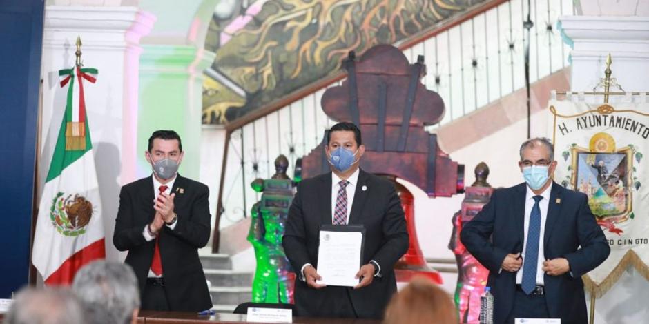 El gobernador Diego Sinhue Rodríguez Vallejo emitió el decreto que otorga el Grito de Dolores como Patrimonio Cultural Intangible del estado.