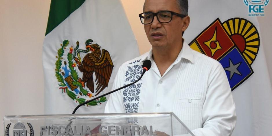 Óscar Montes de Oca Rosales, Fiscal General del Estado de Quintana Roo.