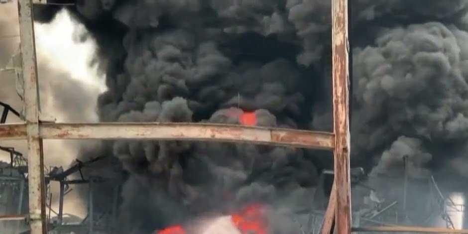 Explosión en fábrica de productos químicos enTailandia