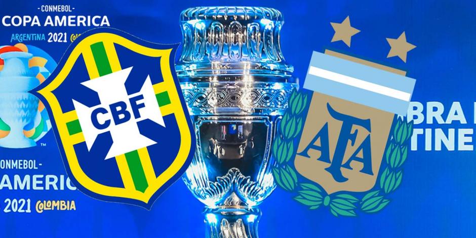 Brasil y Argentina chocan este sábado en la final de la Copa América.