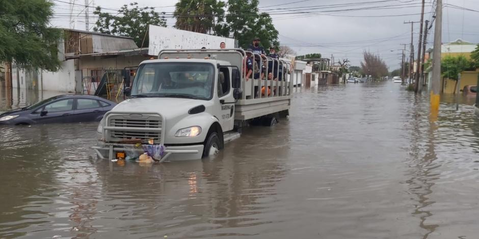 De las 230 colonias afectadas por la tormenta de Matamoros, al menos 70 registran problemas severos de inundación