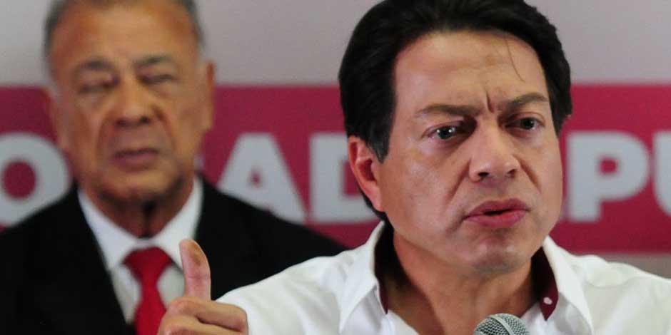 Mario Delgado urge a legisladores de Morena a aprobar extraordinario para desafueros de Huerta y Toledo