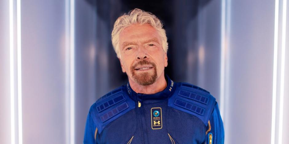 Richard Branson se convirtió en la primera persona en despegar en su propia nave espacial