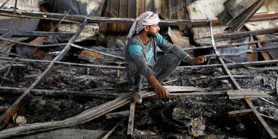 Luego del incendio registrado en un hospital COVID, el primer ministro de Irak pidió duelo nacional.