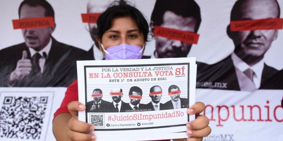 El pasado 28 de junio arrancó la campaña informativa sobre la consulta popular para enjuiciar a expresidentes de México por diversos delitos, la cual inicia el próximo 1 de agosto.
