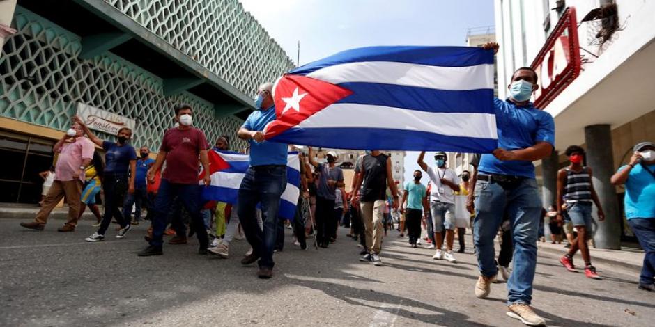 El domingo 11 de junio iniciaron las protestas en Cuba; activistas convocan a una nueva protesta mundial "abajo la dictadura".