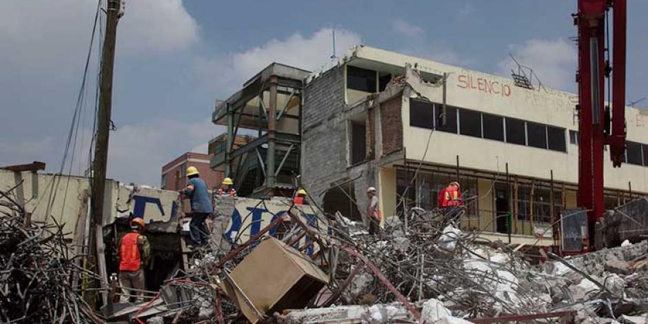 El colpaso del inmueble fue en 2017 tras el sismo de septiembre.