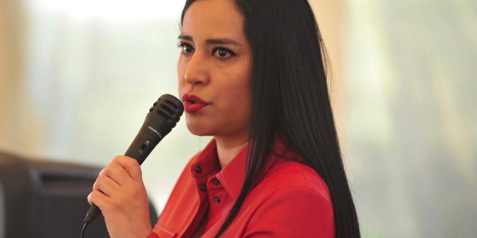 Sandra Cuevas, alcaldesa de la Cuauhtémoc