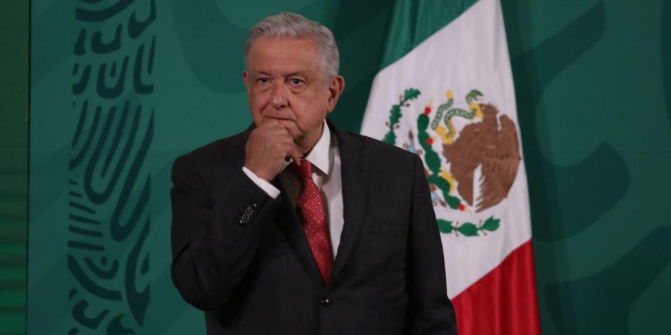AMLO, Presidente de México, encabezó este miércoles 21 de julio, desde Palacio Nacional, la mañanera..
