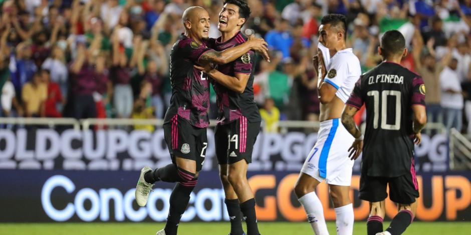 Rodríguez y Gutiérrez celebran el gol del pasado fin de semana.