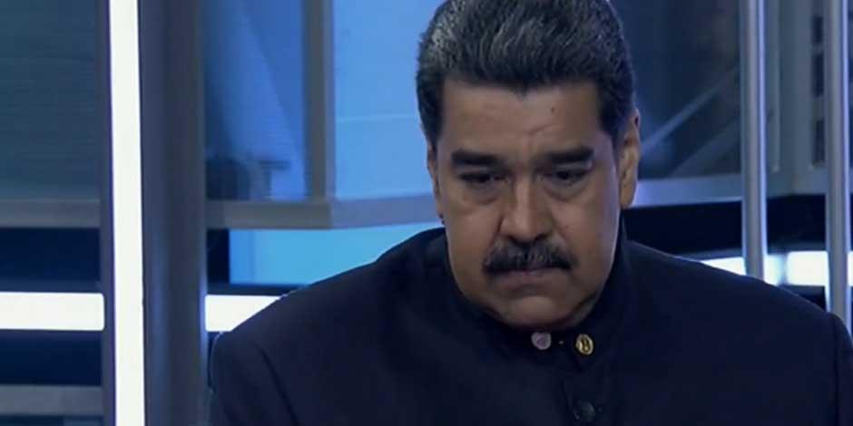 En la imagen, Nicolás Maduro Moros, presidente de Venezuela