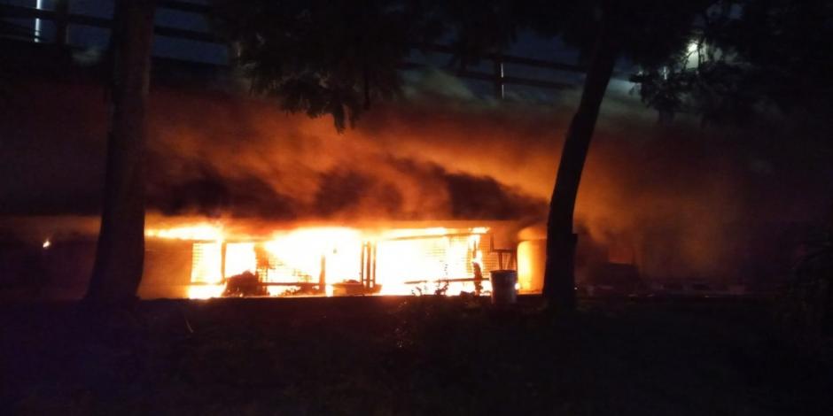 Un incendio en Iztapalapa fue reportado la mañana de este miércoles en redes sociales