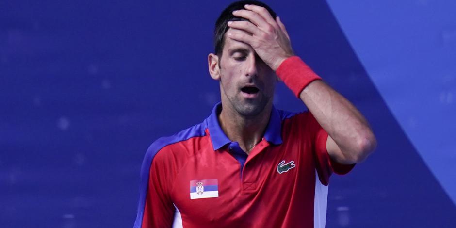Novak Djokovic se despidió de Tokio 2020 sin medalla