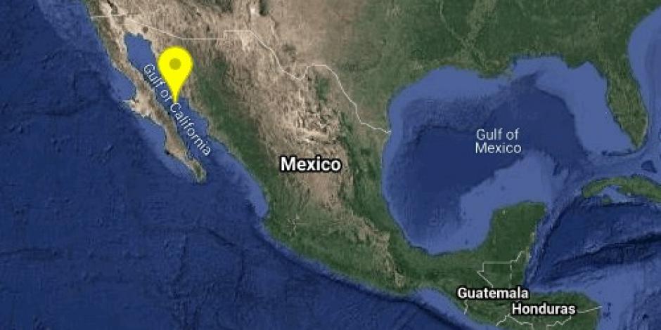Reportan sismo en Sonora