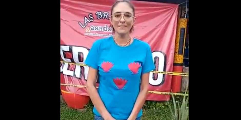 Yarith Tannos, diputada local del PRI, retenida desde el pasado viernes en San Juan Mazatlán, Oaxaca