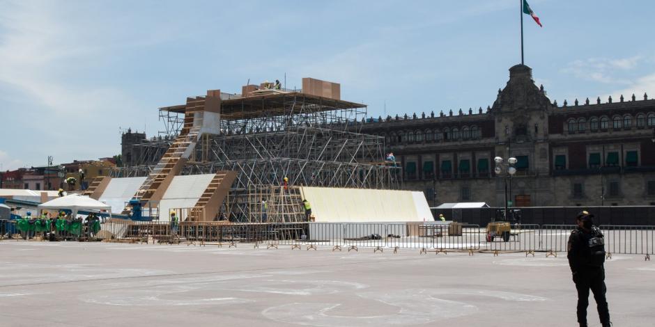 500 años de la Conquista: ¿cuándo se inaugura la maqueta del Templo Mayor  en el Zócalo?