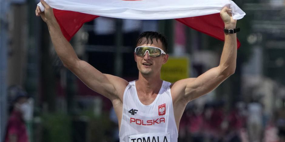 El polaco Dawid Tomala, en los Juegos Olímpicos de Tokio 2020