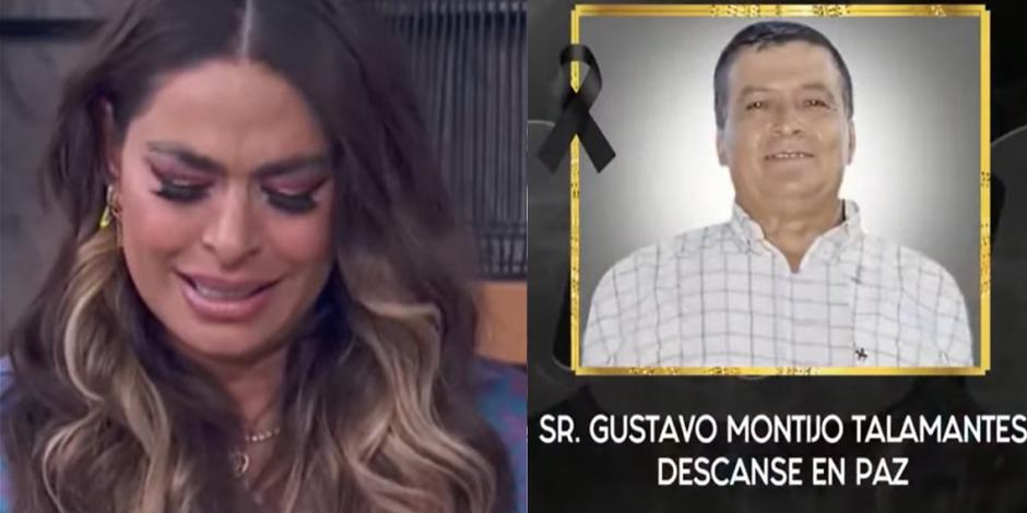 Galilea Montijo anuncia la muerte de su padre por COVID