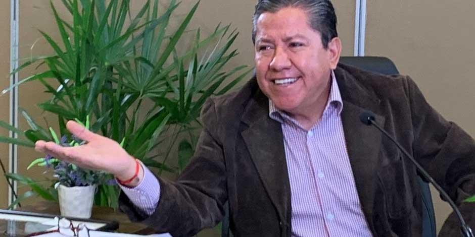 El gobernador electo de Zacatecas, David Monreal