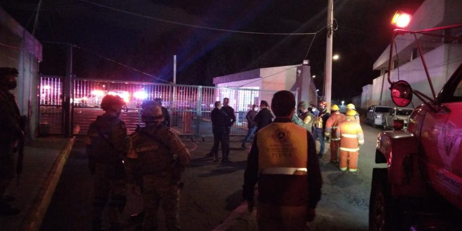 Explosión en FGR de Puebla deja dos muertos.