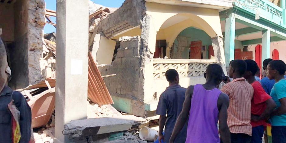 AMLO ordena enviar "ayuda de inmediato" a Haití tras terremoto.