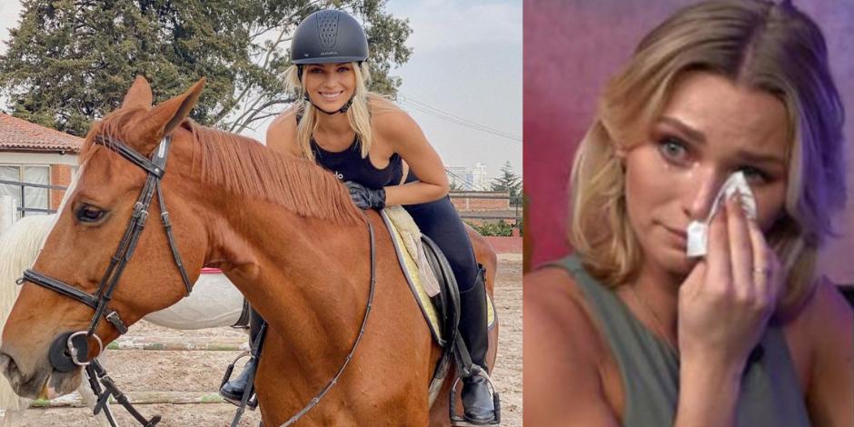 Irina Baeva se cae del caballo ¿Son graves sus lesiones?