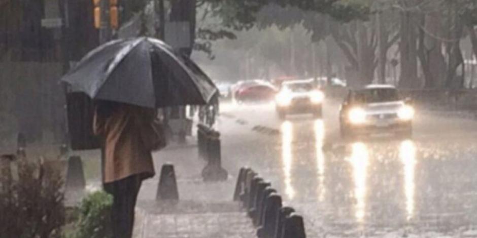 La CDMX registrará fuerte lluvia este sábado 21 de agosto.