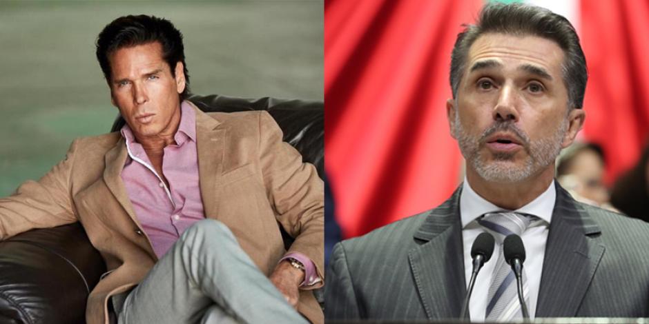 Roberto Palazuelos respalda aspiración de Sergio Mayer por contender por la jefatura de gobierno.