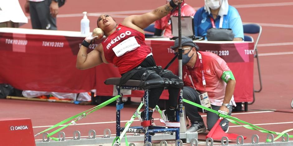 Gloria Zarza representó a México en los Juegos Paralímpicos de Tokio 2020